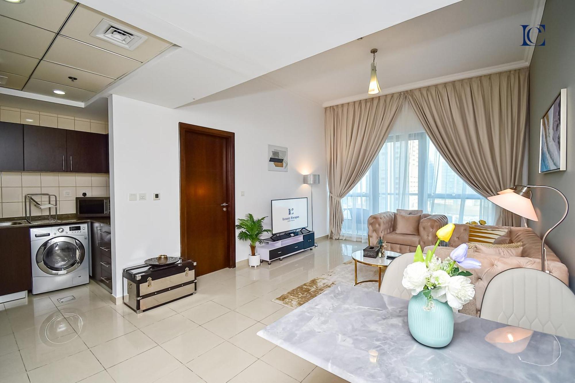 Luxury Escapes - 1Br Home With Stunning Marina View - Bay Central Marina Dubai Eksteriør billede