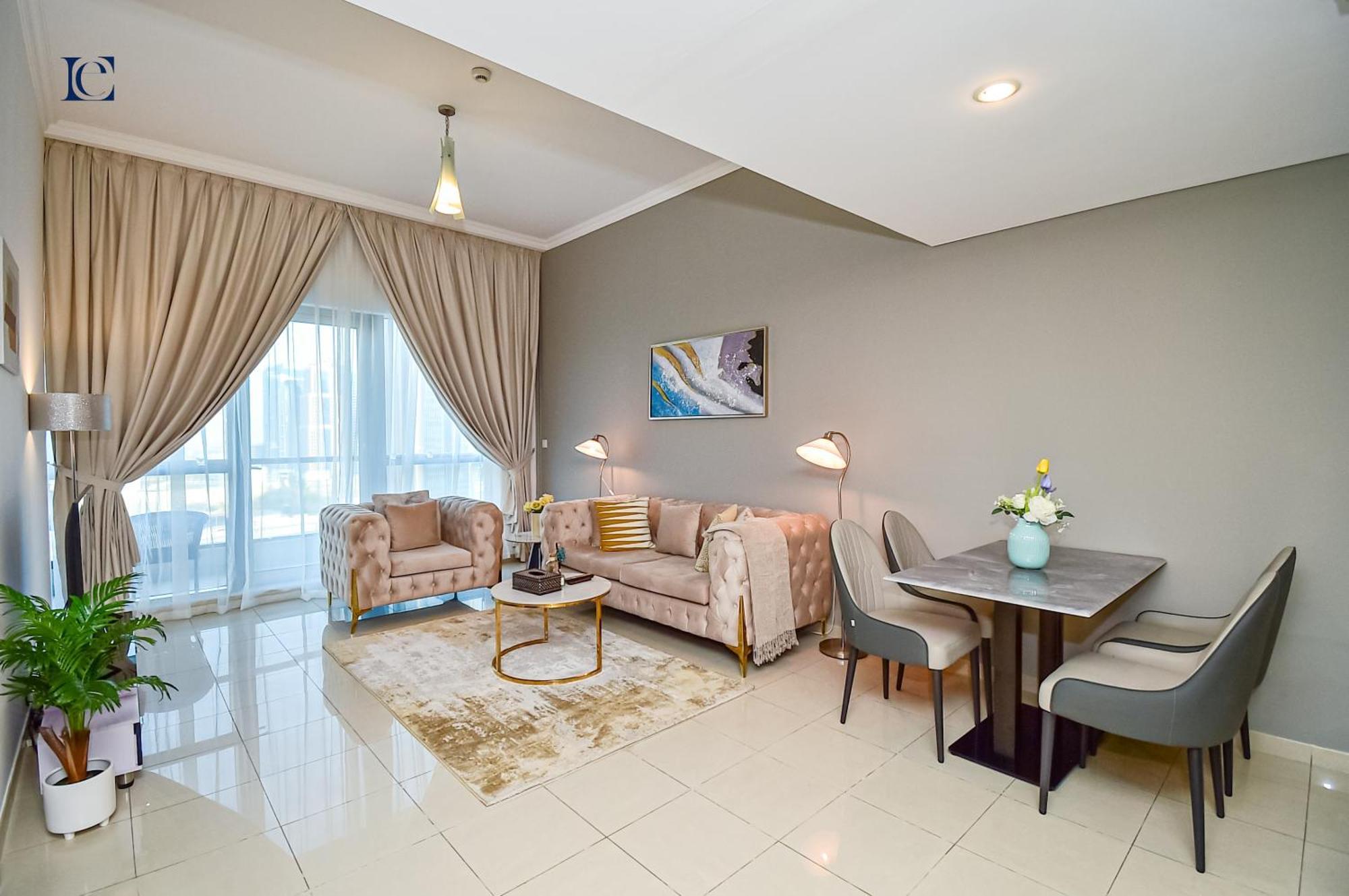 Luxury Escapes - 1Br Home With Stunning Marina View - Bay Central Marina Dubai Eksteriør billede
