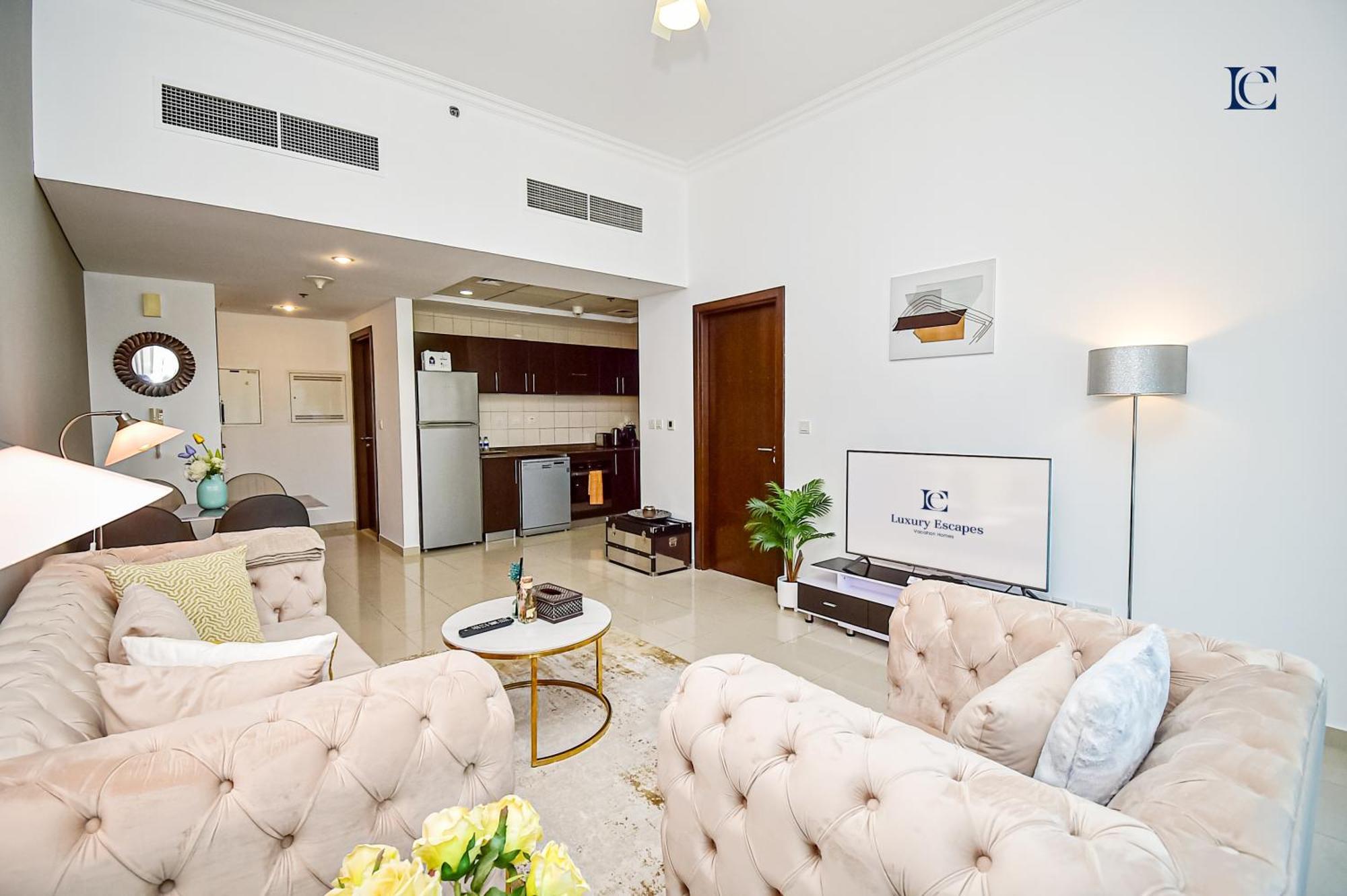 Luxury Escapes - 1Br Home With Stunning Marina View - Bay Central Marina Dubai Eksteriør billede