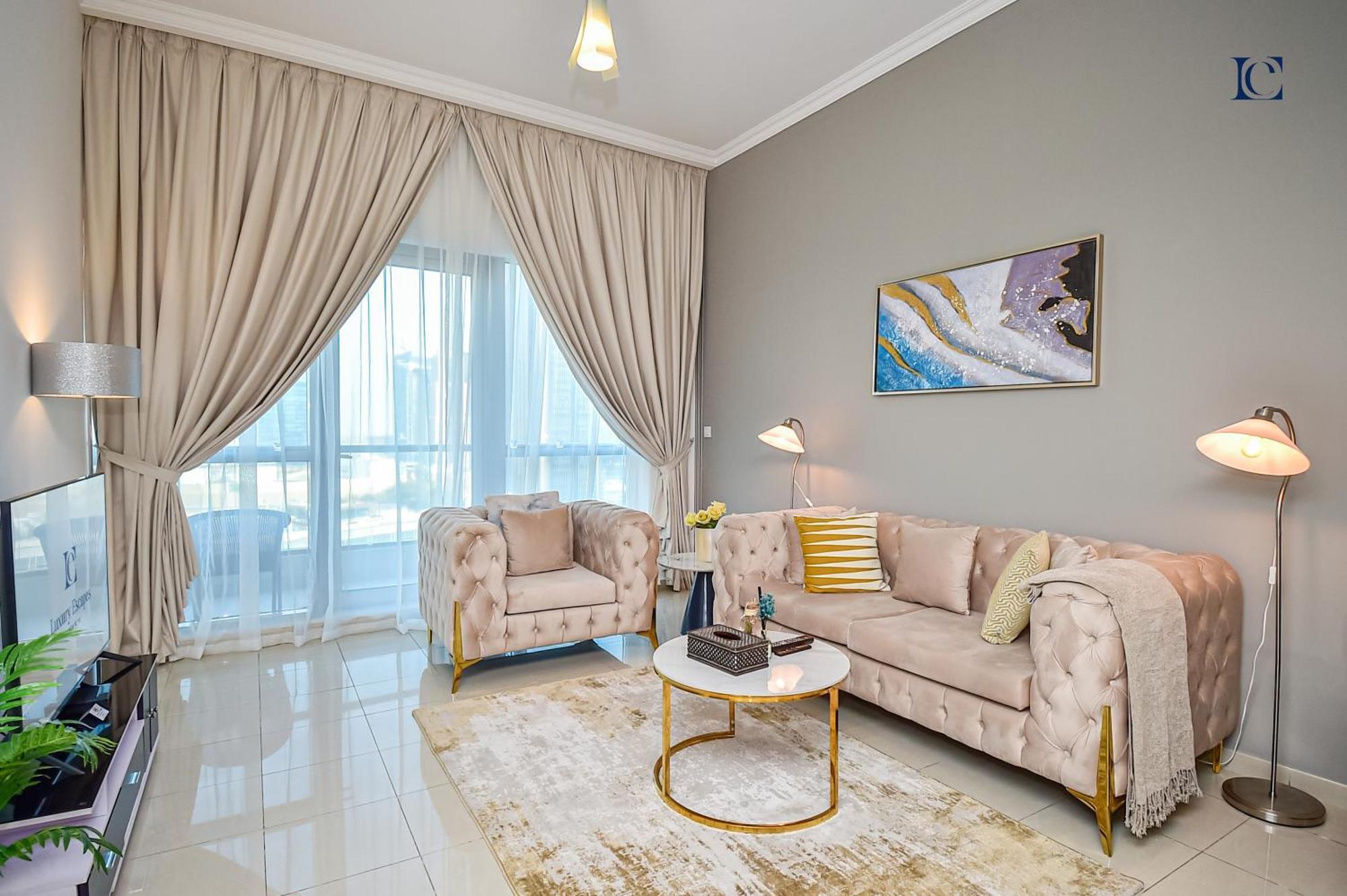 Luxury Escapes - 1Br Home With Stunning Marina View - Bay Central Marina Dubai Eksteriør billede